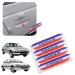 محافظ زیر دستگیره درب پژو پارس+405 طرح نوشته پژو پرچم فرانسه