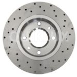 دیسک ترمز SMT سوراخ دار اسپرت چرخ عقب - پژو 206 تیپ 5، H30 CROSS، پژو 207، رانا