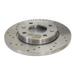 دیسک ترمز SMT سوراخ دار چرخ جلو پژو 206 تیپ 2