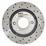 دیسک ترمز SMT سوراخ دار چرخ جلو پژو 405، پژو پارس، سورن ال ایکس، سمند ال ایکس – مدل توربو