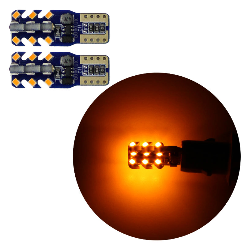 53626262 لامپ SMD آریایی 24 تایی مدل کنباس دار 4 طرفه - بسته 2 عددی رنگ نارنجی