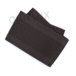 دور فرمان دوختنی جیر بافت طرح سوزنی ضد تعریق رنگ زرشکی تیره