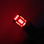 لامپ SMD آریایی 18 تایی مدل کنباس دار فریم فلزی - بسته 2 عددی رنگ قرمز