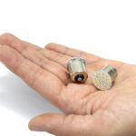 لامپ SMD تک کنتاکت 22 تایی (ساده) بسته 2 عددی - رنگ نارنجی