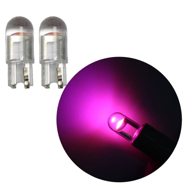 لامپ COB آریایی مدل شیشه ای بسته 2 عددی - رنگ نارنجی