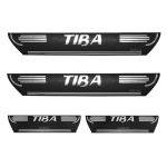 برچسب پارکابی طرح چرمی مدل ونوس نوشته تیبا Tiba لاتین