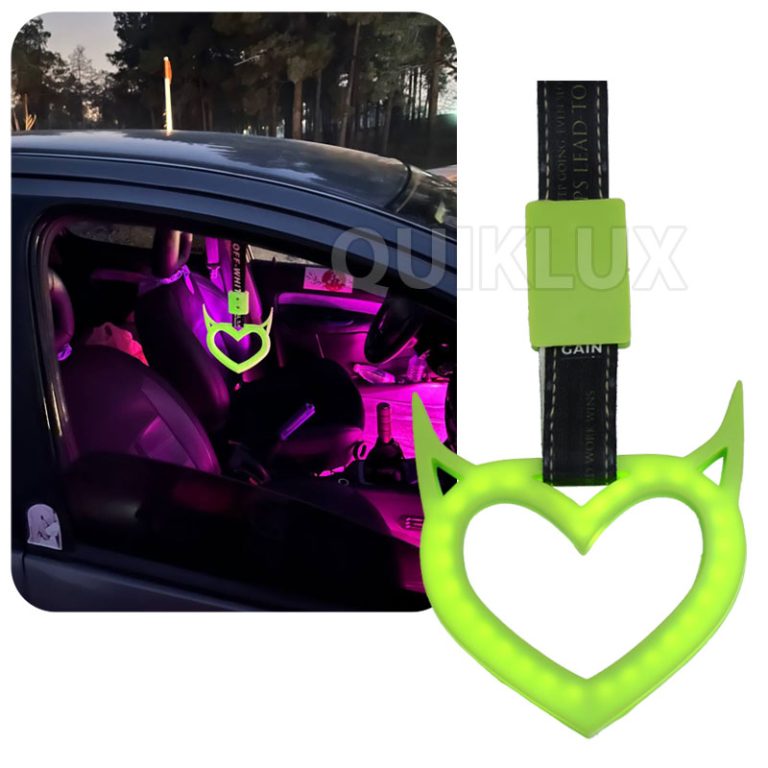 آویز سوریکاوا چراغ دار رنگ سبز