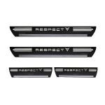 برچسب پارکابی طرح چرمی مدل ونوس نوشته رسپکت RESPECT