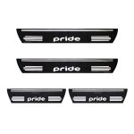 برچسب پارکابی طرح چرمی مدل ونوس نوشته پراید Pride