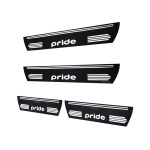 برچسب پارکابی طرح چرمی مدل ونوس نوشته پراید Pride