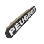 آرم ورد پلیت سپر جلو پژو 206- 207 برجسته - نوشته peugeot