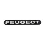 آرم ورد پلیت سپر جلو پژو 206- 207 برجسته - نوشته peugeot