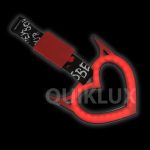 آویز سوریکاوا چراغ دار رنگ مشکی قرمز