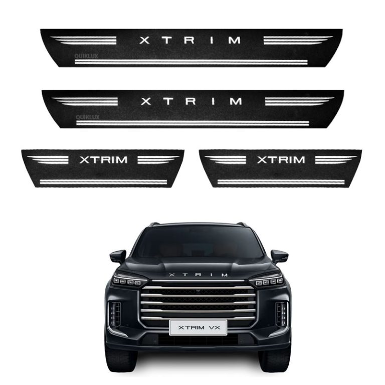 برچسب پارکابی طرح چرمی مدل ونوس نوشته ایکس تریم – XTRIM