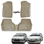 کفپوش سه بعدی پژو 405 پژو پارس و سمند لاکچری ماهوت - بژ