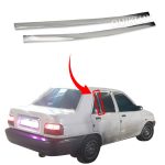 نوار زه PVC استیل لچکی شیشه عقب پراید