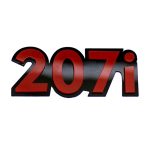 آرم پلکسی 207i رنگ قرمز