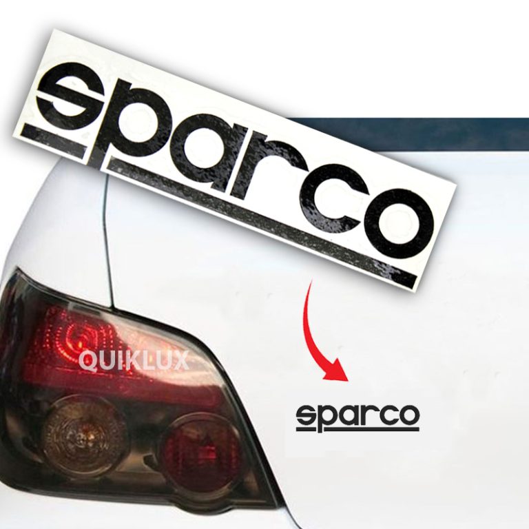استیکر خورو pvc ضد آب - Sparco طرح 2
