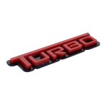 آرم پلکسی TURBO کوچیک- مشکی قرمز