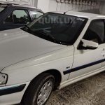 فلاپ آینه بغل پژو طرح M رنگ سفید
